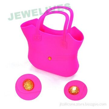 Colorful Silicone &amp; Rubber Ladies Shopping Bag &amp; Hand Bag 